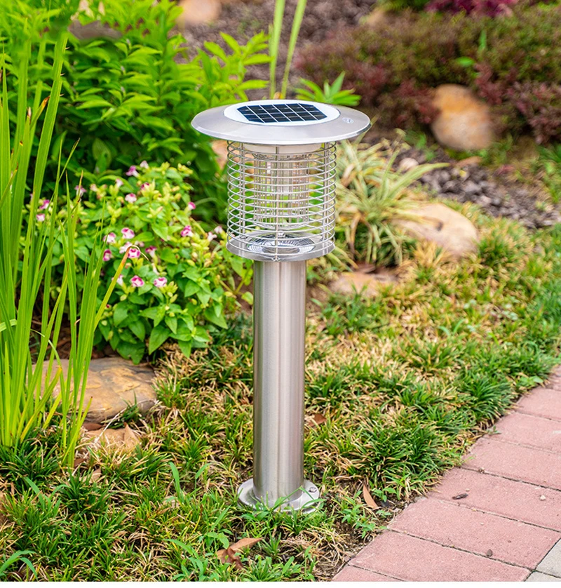 Уличная лампа на солнечной батарее для уничтожения насекомых водонепроницаемый