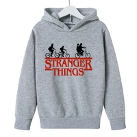 2021 stranger things sweatshirt anime clothing boy hoodies autumn thin hoodies for girls kids jogging clothes hoodies for teen