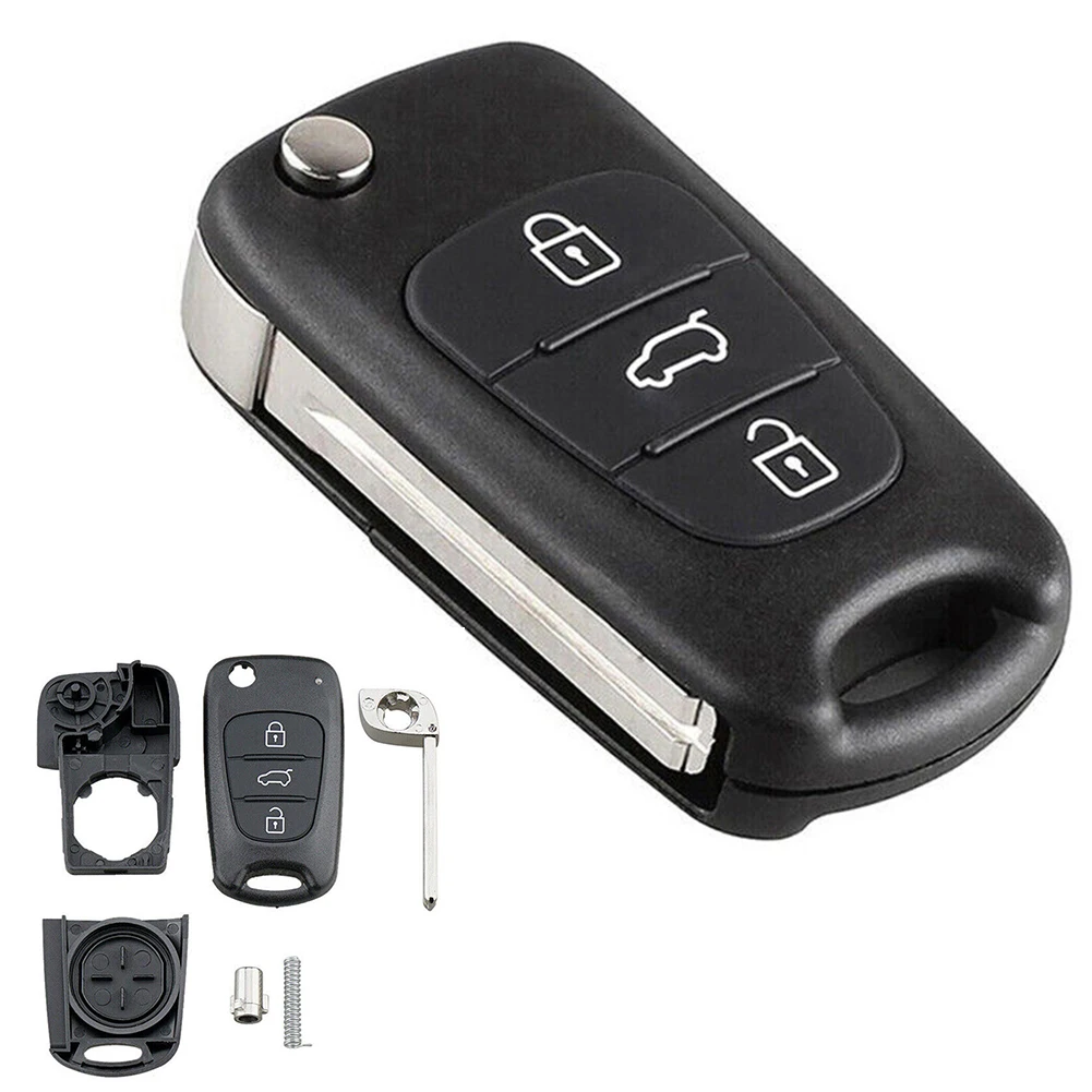 

Parts & Accessories Remote Key Case 1pcs/1pacK 3 Button 954301J000 954301J050 954301K001 954302L600 For Hyundai I20