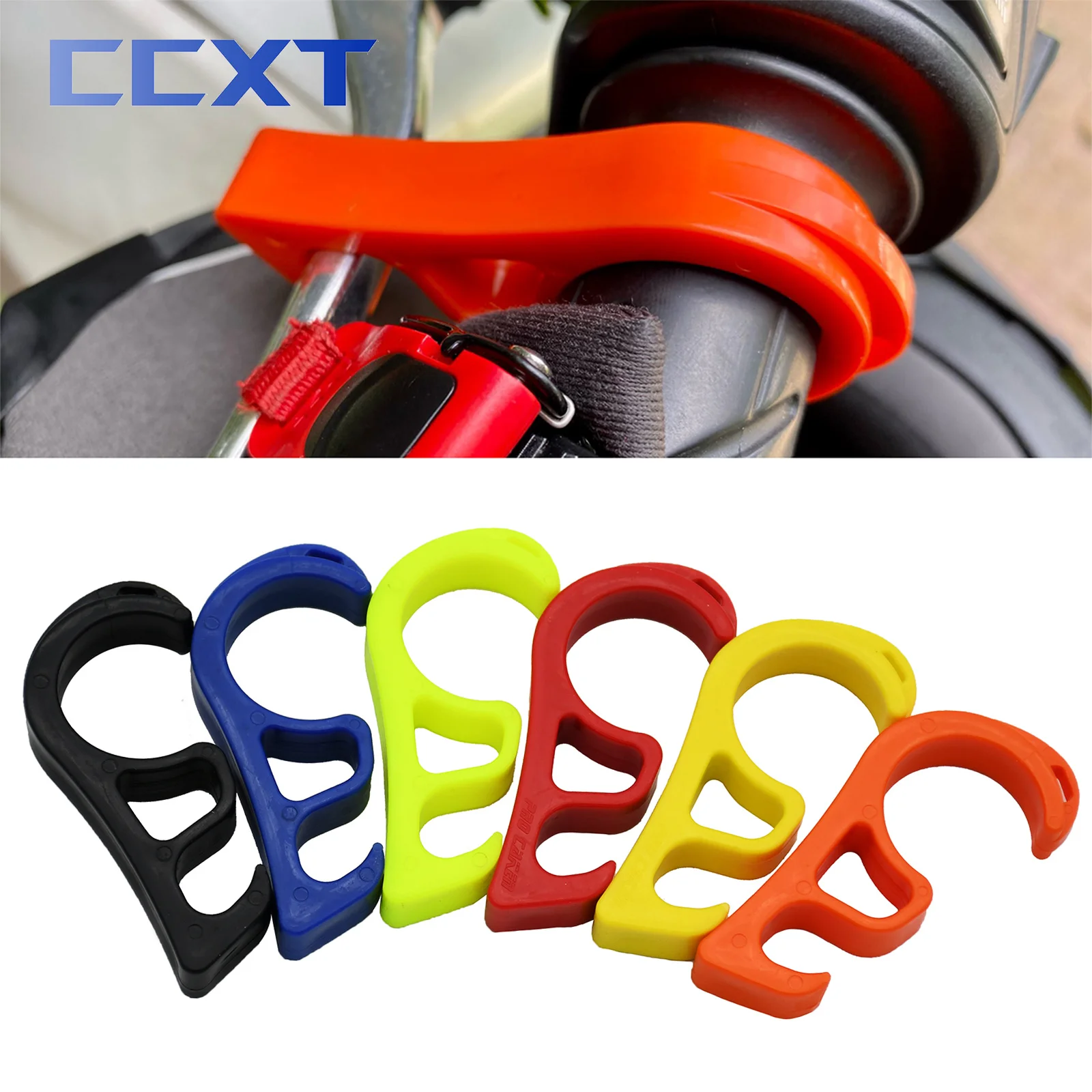 Motorcycle Universal Brake Hook Parking Safety Lock Bicycle 