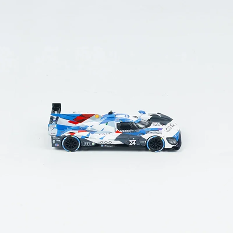 Модель автомобиля MINIGT 1:64 M Hybrid V8 GTP # 24-сплавный спортивный автомобиль 670 2023 IMSA Daytona