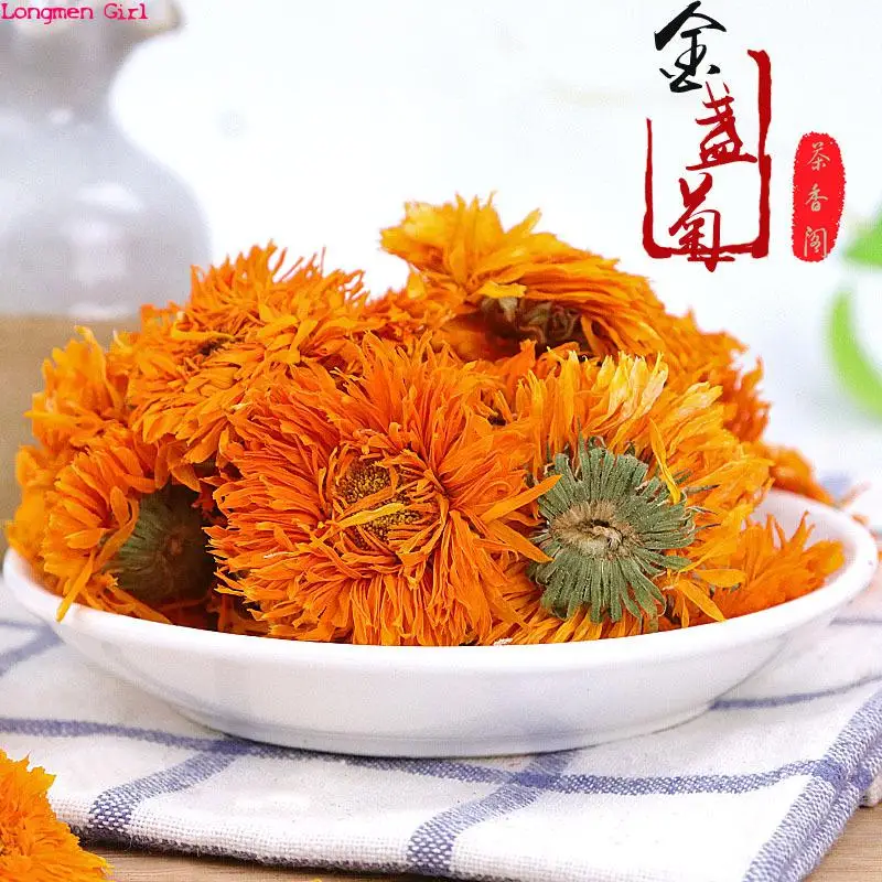 

High Quality Calendula Herbal Nature Dried Flowers Bulk Beauty Health Slimming Gift Party Wedding Decoration 800g