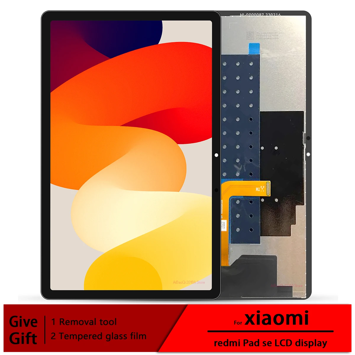 11-дюймовый ЖК-дисплей для Xiaomi Redmi Pad SE 23073RPBFC 2-го поколения сенсорный дигитайзер