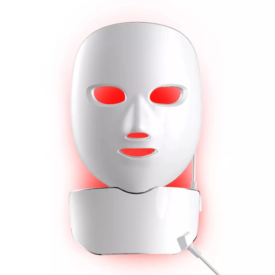Women Beauty Face Mask For Skin Tightening Anti-Wrinkle Acne Treatment Led Light Therapy Face And Neck Mask Skin R-ejuvenation