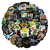 103050pcs the legend of zelda animation graffiti game stickers suitcase notebook guitar scooter waterproof stickers wholesale