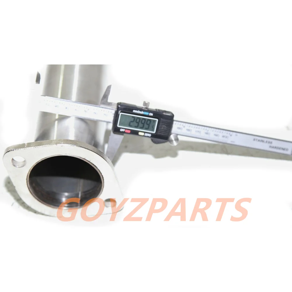 Модификация автомобиля выхлопная труба подходит для Catch 02-07 WRX STi Sedan 4D 2 5 В трубы