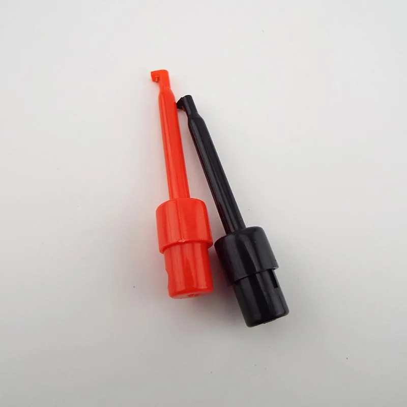 55 мм одинарный тестовый крючок зажим зонд красный черный круглый электронные