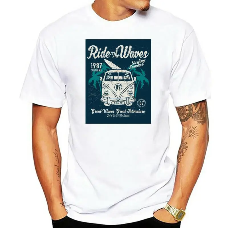 

Ride The Waves Surfinging Summer Unisex T Shirt Tshirt Hot New Fashion Top Free Shipping 2022 Officia Shirts