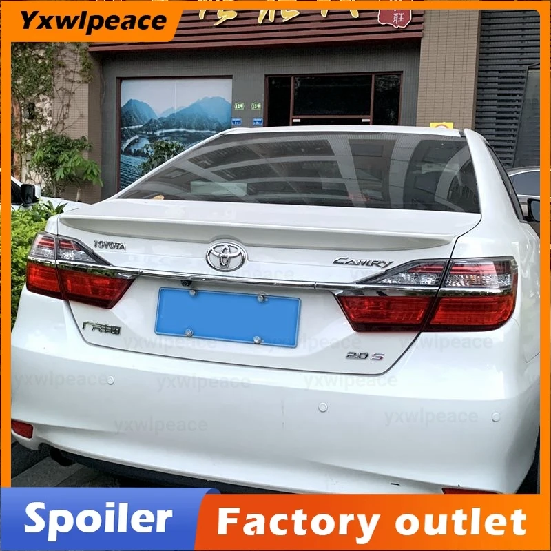 

For Toyota Camry 2012 2013 2014 2015 2016 High Quality ABS Material Unpainted Color Rear Trunk Spoiler Trunk Lip Wing