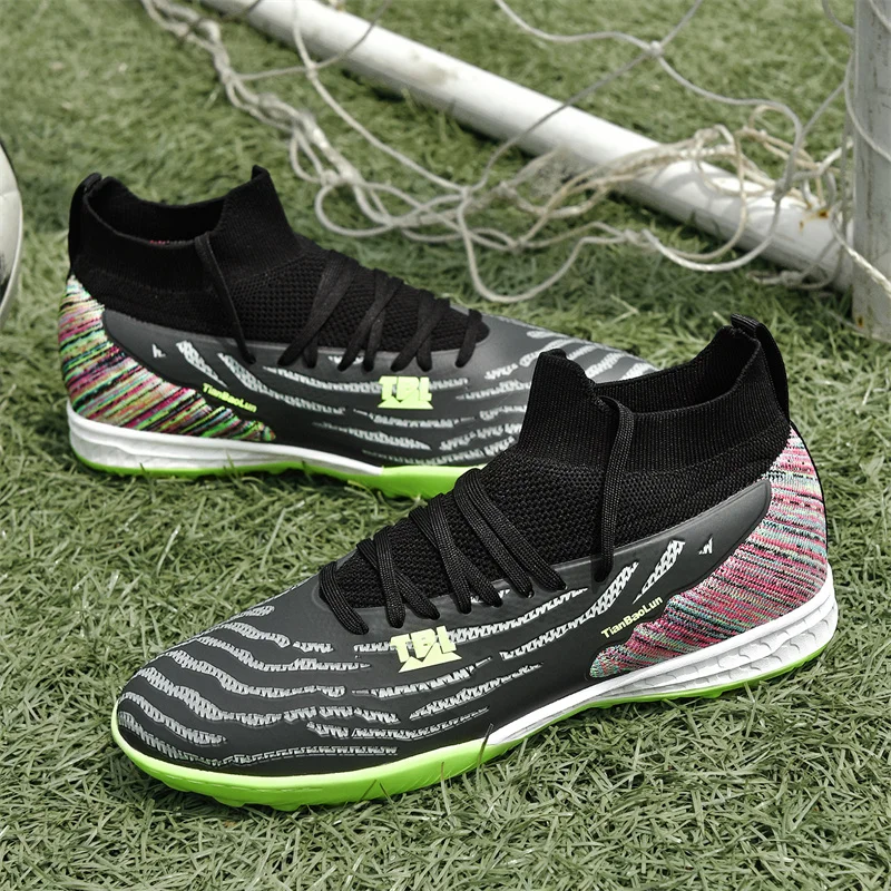 

Quality Soccer Shoes Wholesale Football Boots Messi Assassin Chuteira society Campo TF/AG Football Sneaker Futsal Training Shoes