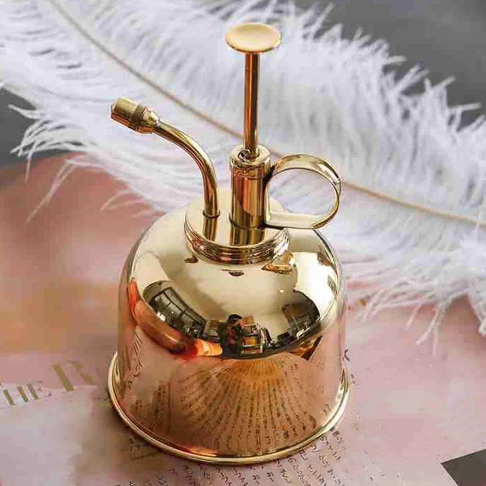 

Watering Can for Indoor Plants Vintage Brass Mister Spray Bottle Nordic Gardening Spraying Can Spritzer Bottles Watering Can