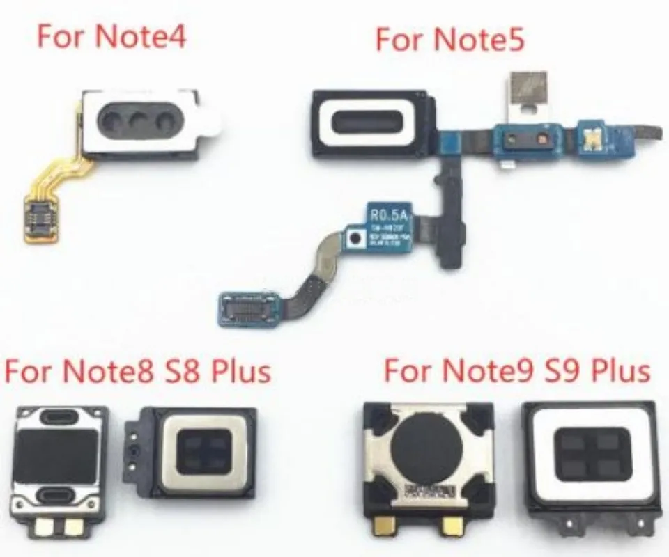 

For Samsung Galaxy Note 4, 5, Note 8, 9, S8, S9 Plus Soft Cable Headphones, Headphone Connectors, Audio Repair Spare Parts