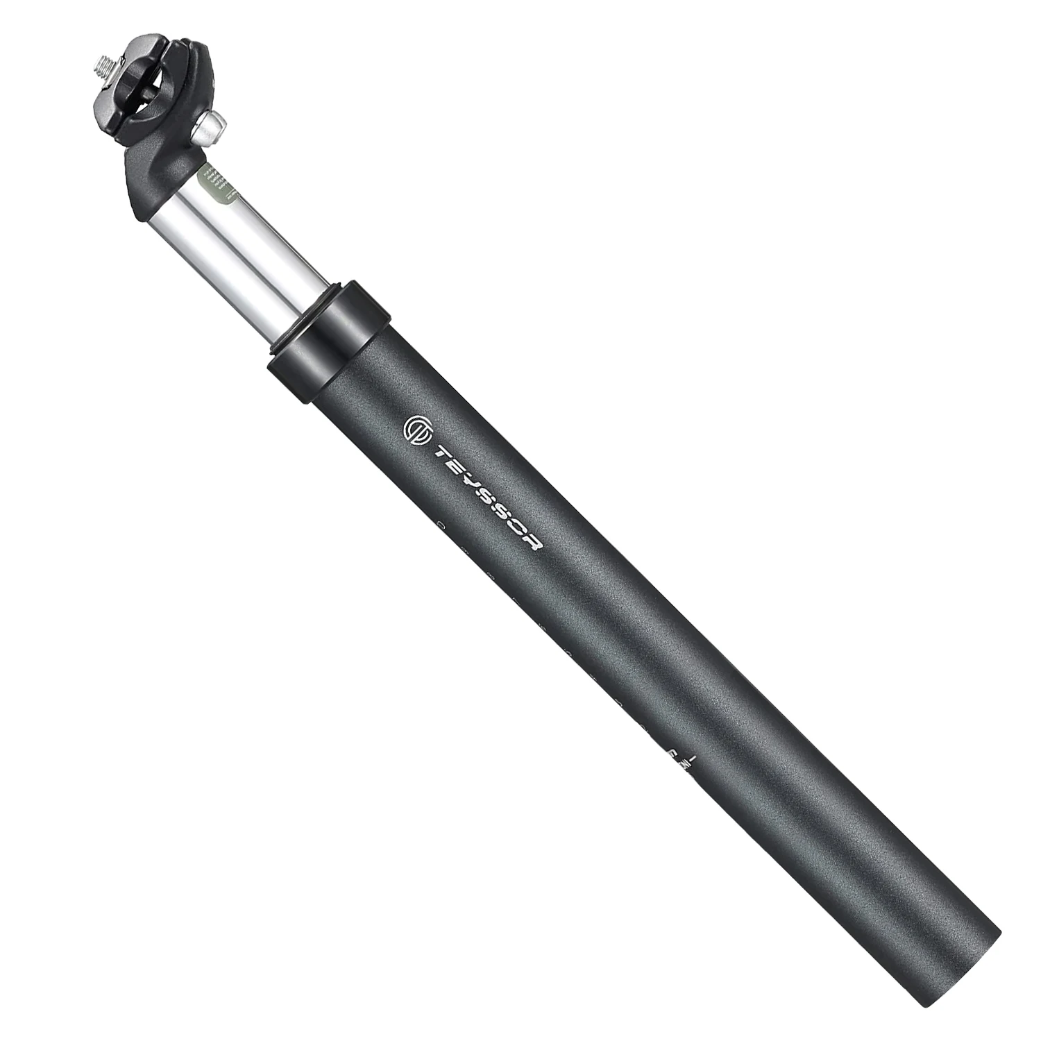 

Teyssor Bike Suspension SeatPost 27.2 30.9 31.6mm Lightweight Shock Absorbing Seat Post 350mm for Mountain Bike, Road Bike