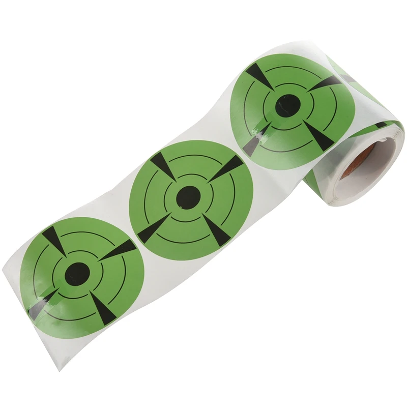 

125 Pieces Fires Target Stickers 3Inch Round Target Dots Stickers Roll For Strong Adhesive Target Pasters