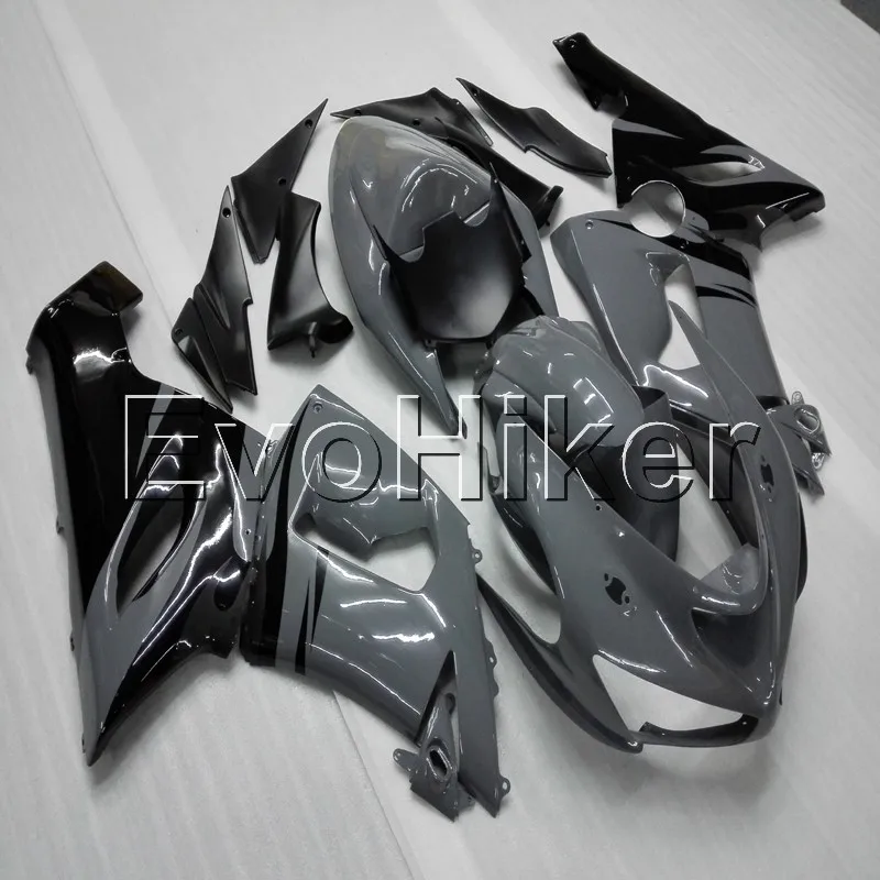 

injection Fairings kit for ZX6R 2005 2006 gray ZX 6R 05 06 ABS Plastic Body Kit motorcycle panels