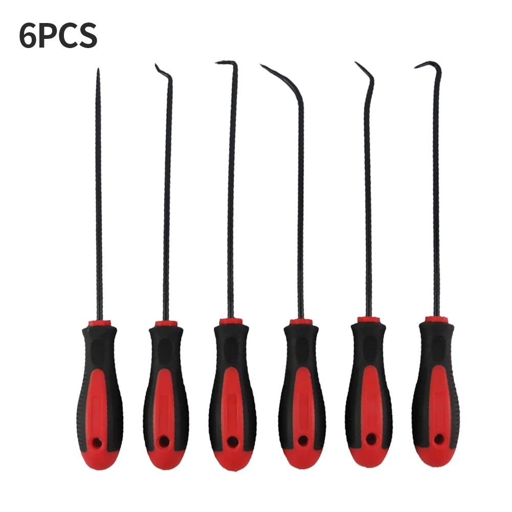 

6pcs Car Pick And Hook Set Professional Puller DIY Mechanic Tool Auto Oil Seal Durable Precision Machine Maintenance Portable