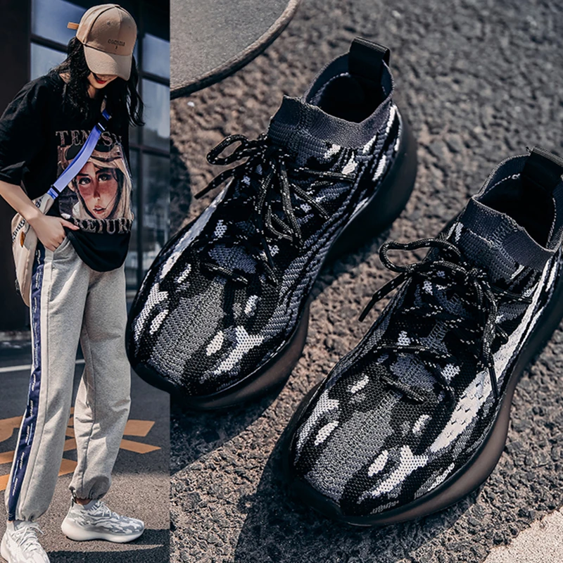 2022 New Women Sports Shoes Full Palm Air Cushion Walking Running Shoes Lightweight Jogging Female Sneakers Nice Design Footwear