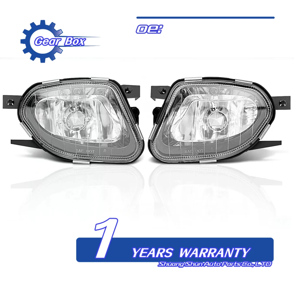 

Car Fog Lights Headlights For Mercedes-Benz W211 2003-2006 E200 E220 E240 E280 E300 E320 E350 E420 E500 A2118201156 NO Bulbs