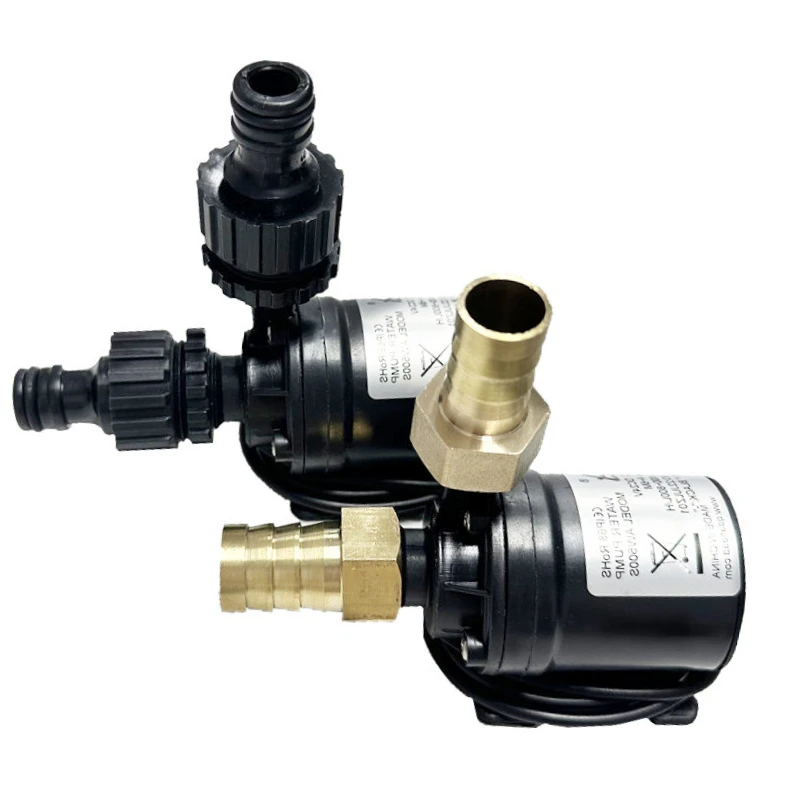 

High-Quality Brushless Water Pump with Brass Quick Joint for Hot Water Systems Submersible Pumps DC 12V 24V