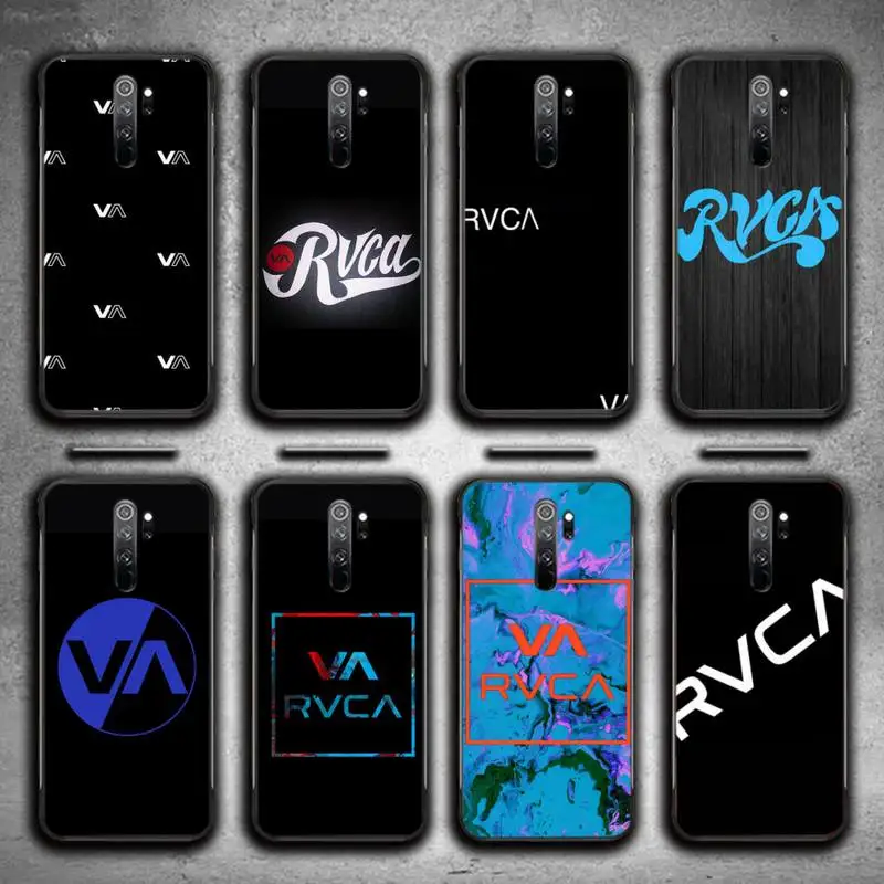 

Luxury RVCA Brands DIY Phone Case For Redmi 7 8 9 A K20 30 Pro Note 8 9 Pro 10