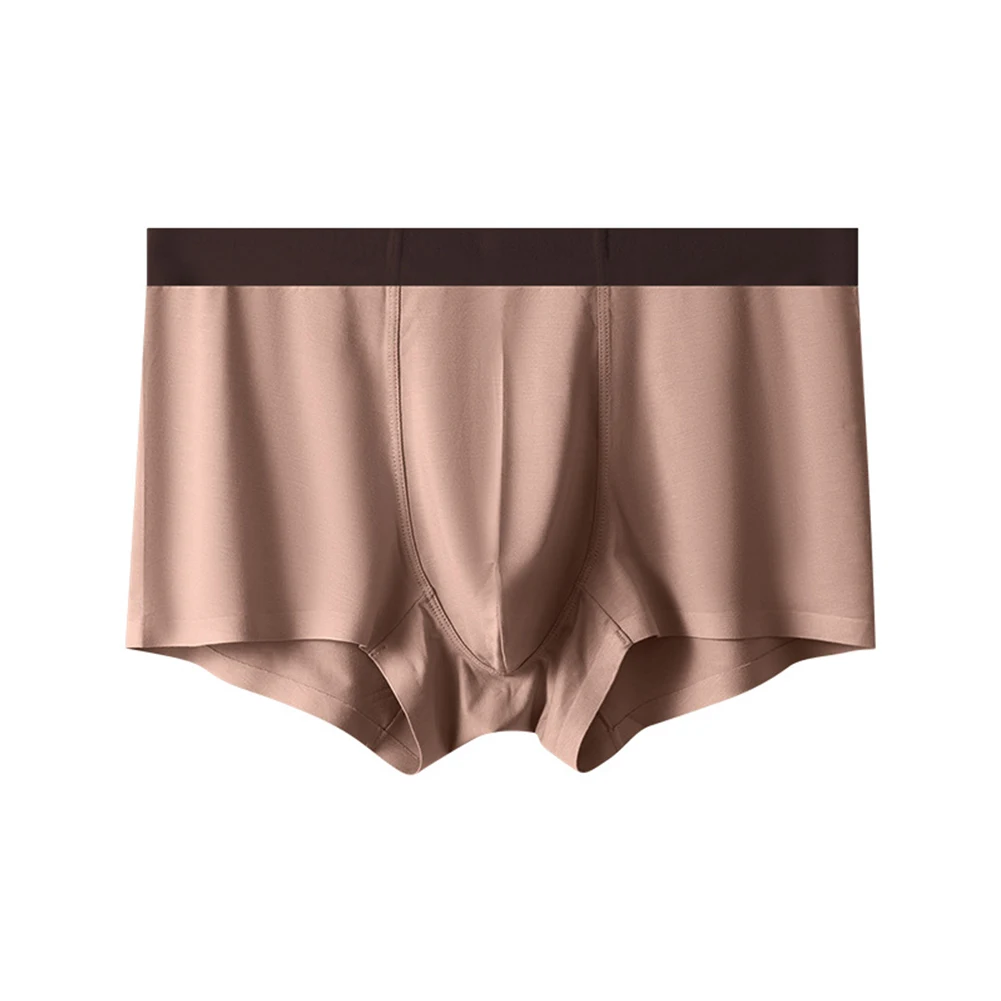 

Mens Comfot Sleep Bottoms Sheer Seamless Convex Pouch Underpants Boxer Briefs Underpants Bikini Panties Shorts Underwear