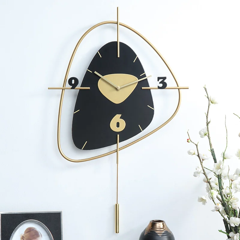 

Europe Wall Clock Modern Design Metal Wood Digital Watch Home Decor For Living Room 3D Decoration Hanging Sticker Art