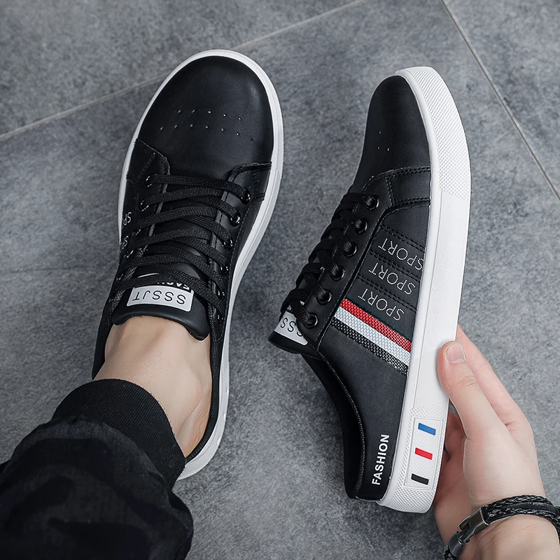 Новые полукроссовки мужская модная повседневная обувь мужские дышащие белые