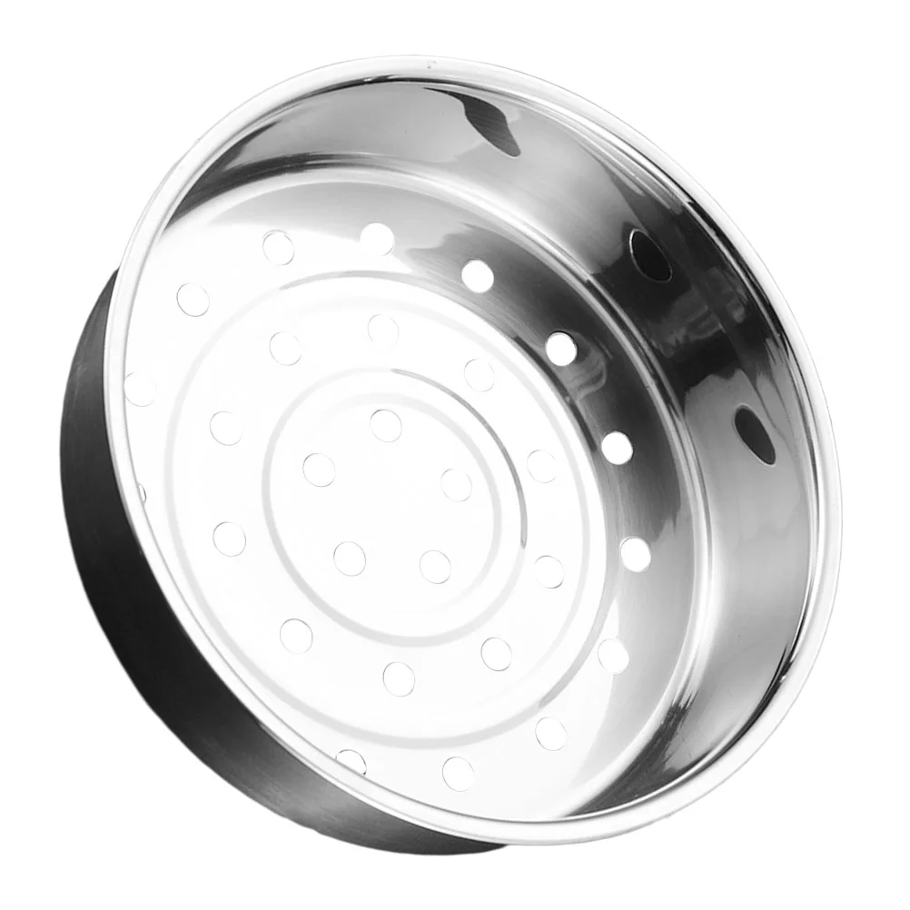 

Steamer Stainless Steelpot Insert Household Kitchen Dish Momo Basket Veggie Chinese Saucepan Egg Dumpling Thicken Steaming Rice