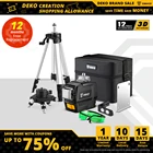 Уровень лазерный DEKO DKLL12PB, 12 линий, самонивелирующийся