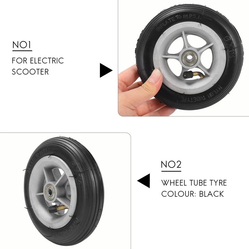 6X1 1/4 шина 150 мм скутер накачивающее колесо трубчатая для электрического скутера