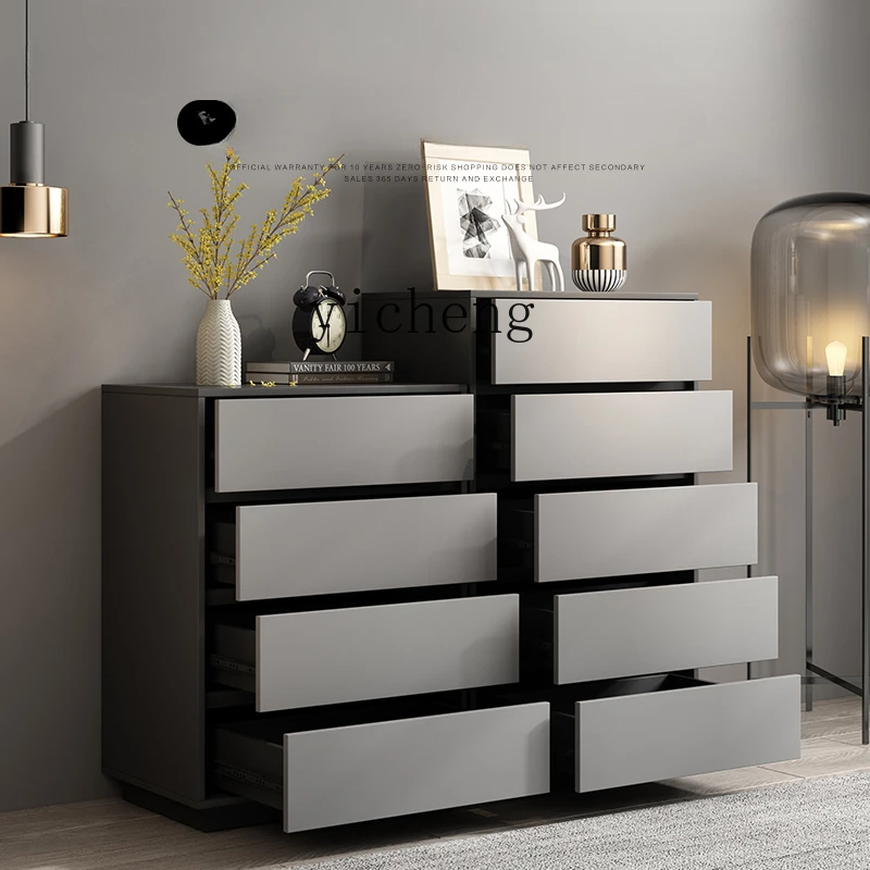 ZK современный скандинавский сундук светлый роскошный шкафчик для спальни из