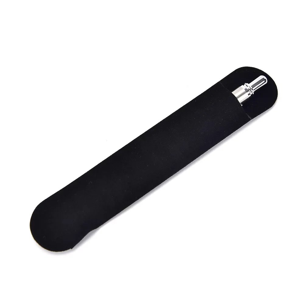 

Pcs Velvet Pen Pouch Fountain Pen Case Single Pencil Bag Retro Fountain Pen Holder Square Circular Approx.160*30mm