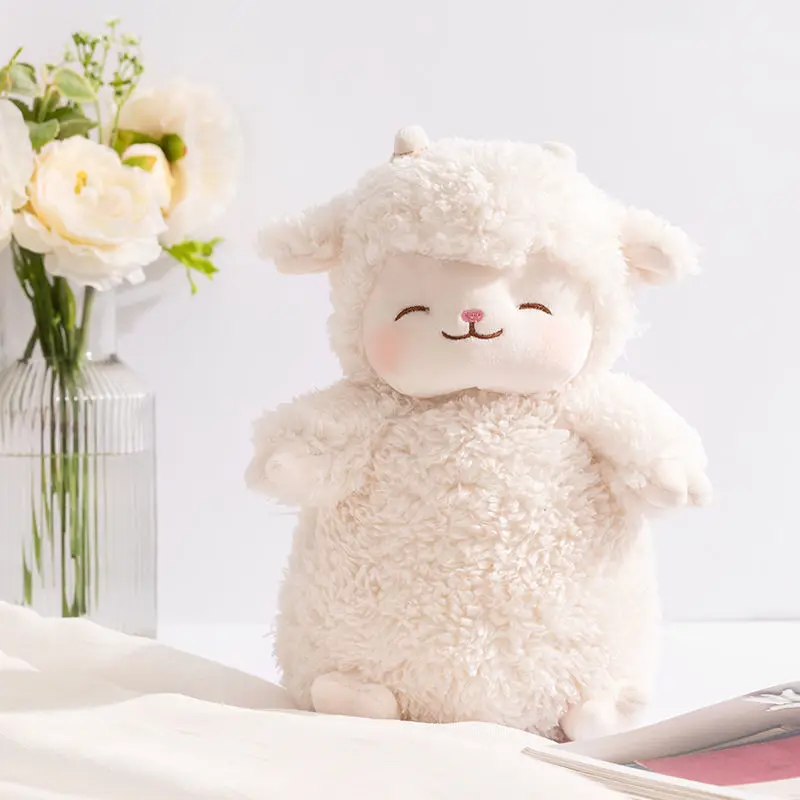 

Lamb Plush Toy Cute Doll Girl Super Soft Plush Toy High Quality Plush, Environmental Protection and Safety