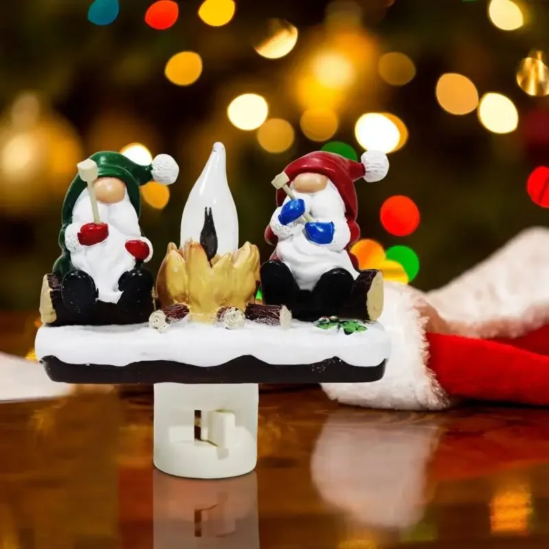 Прикроватная лампа с капюшоном в виде карлика атмосферный светильник огни пигме