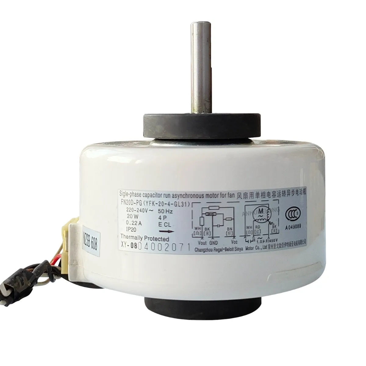 Двигатель вентилятора Gree FN20D-PG YFK-20-4-GL31