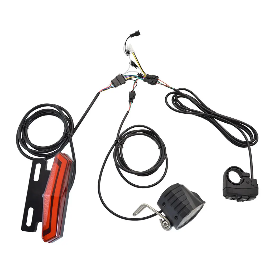 

Taillight Set Scooter Supplies Bike Headlight Stable Performance Turn Lamps