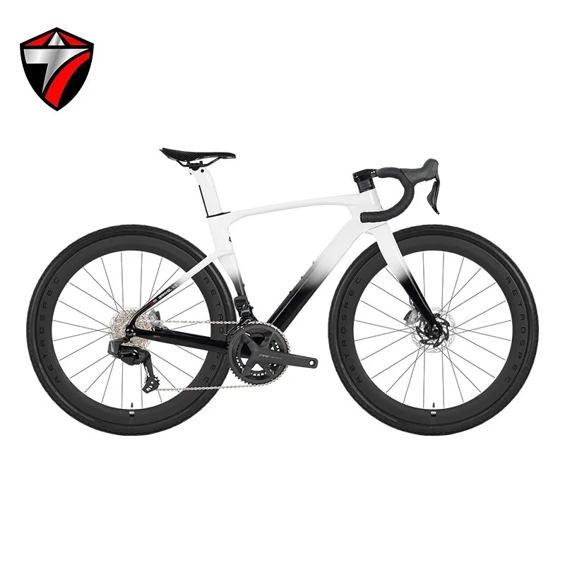 Фото Велосипед TWITTER GRAVEL-V3 SRAM RIV eTap AXS-24s с гидравлическими дисковыми тормозами, карбоновая рама, шоссейный велосипед 700*40c, гравийный велосипед №2