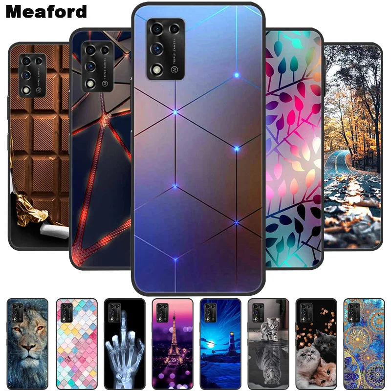 Чехол для ZTE Libero 5G II, противоударный мягкий силиконовый чехол из ТПУ для 6,67 дюйма, задний чехол ZTE Libero 5G II, чехол-бампер для 2