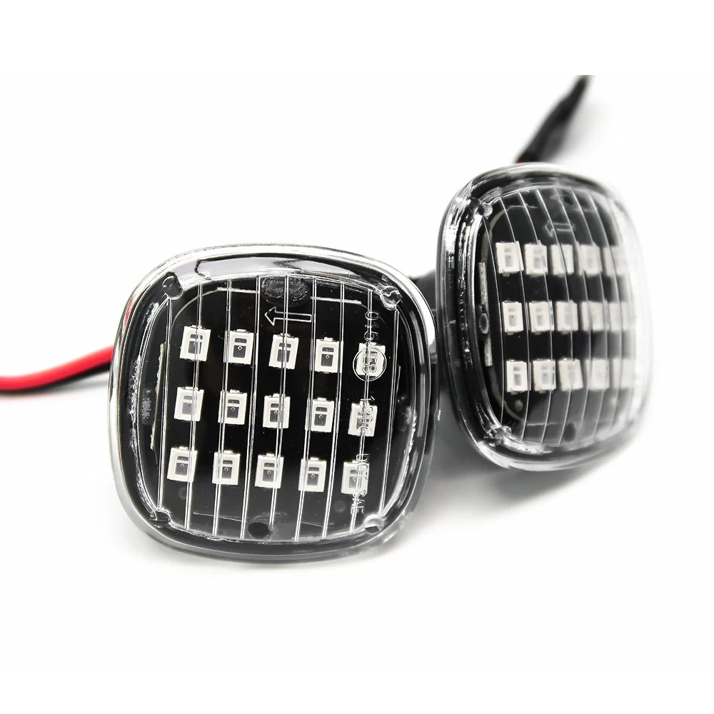 Светодиодный динамический светильник воротник боковой указатель поворота для