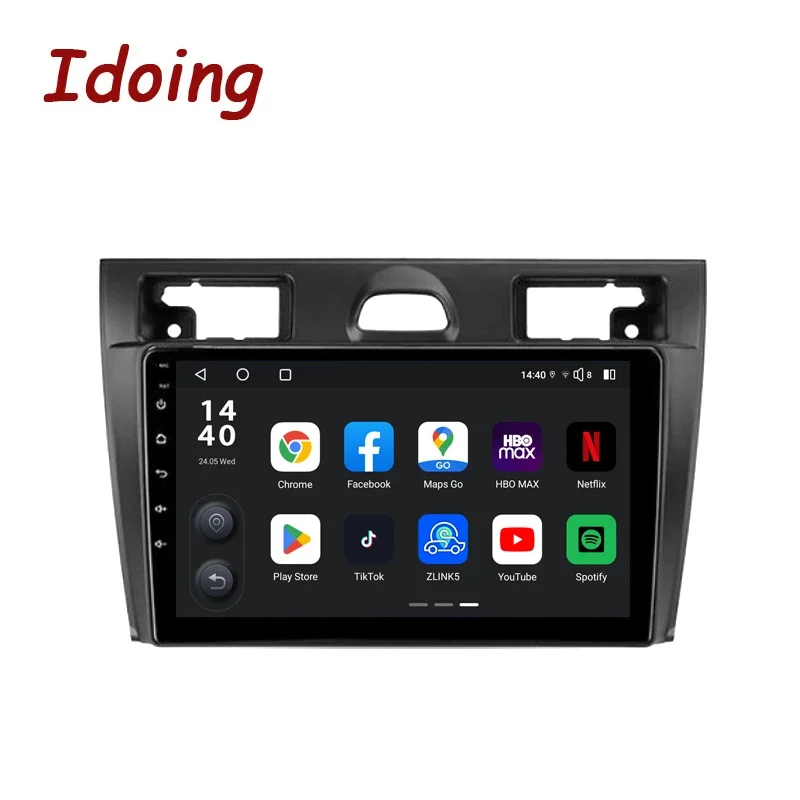 Idoing автомобильный Android стерео головное устройство 2K для Ford Fiesta Mk VI 5 Mk5 2002-2008радио