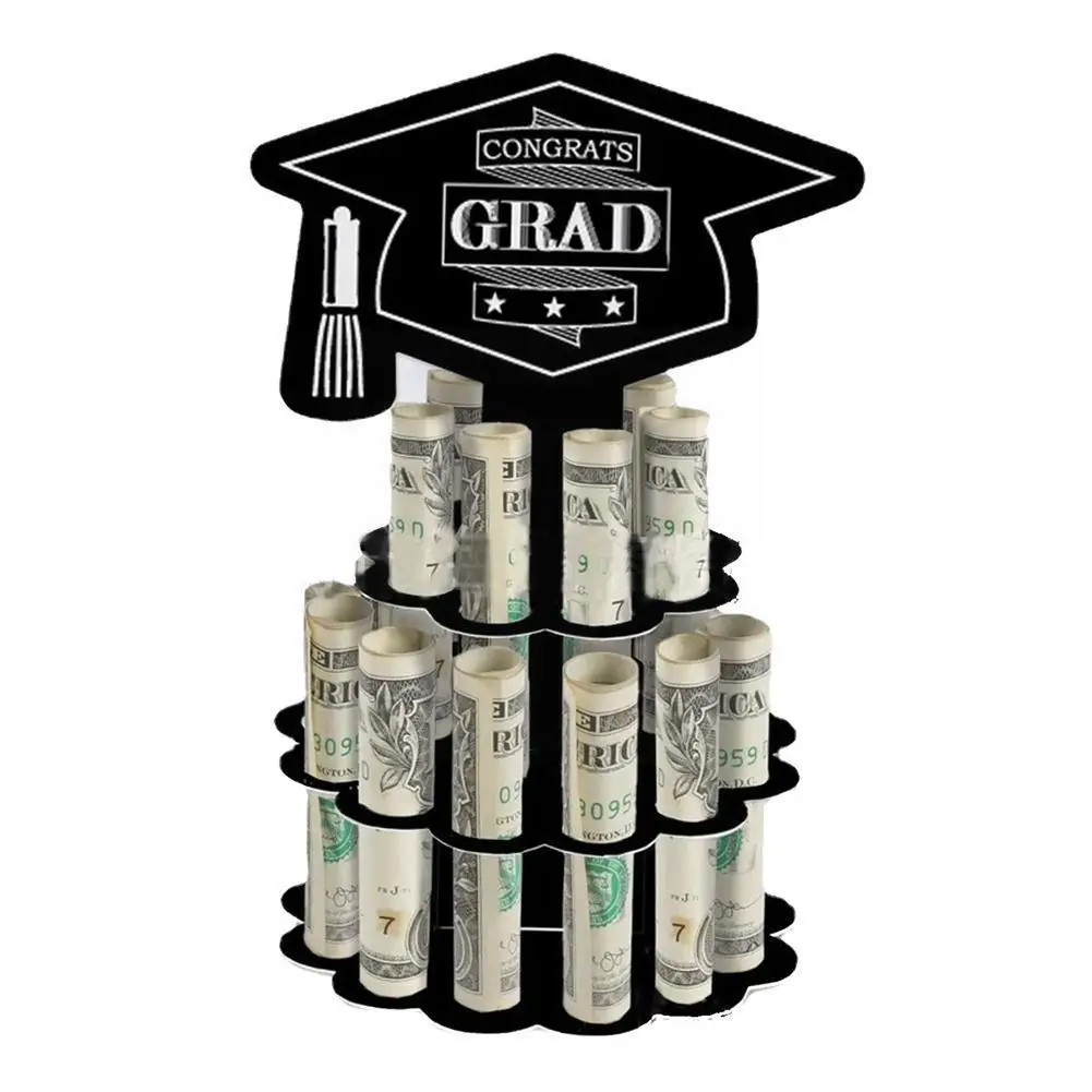 

Graduation Money Cake Graduation Money Holders For Congratulation Graduation Gift DIY Graduation Money Cash Holder Cake Tem W6Z6