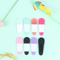 mini cosmetic spatula disposable curved scoop makeup mask cream spoon eye cream stick make up face beauty tool kits