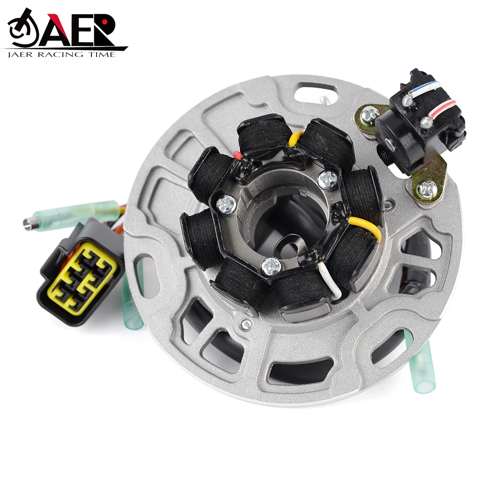 Катушка статора мотоциклетного генератора Comp 21003-0021 для Kawasaki KX125 KX125-M1 2003 2004 KX125-M2