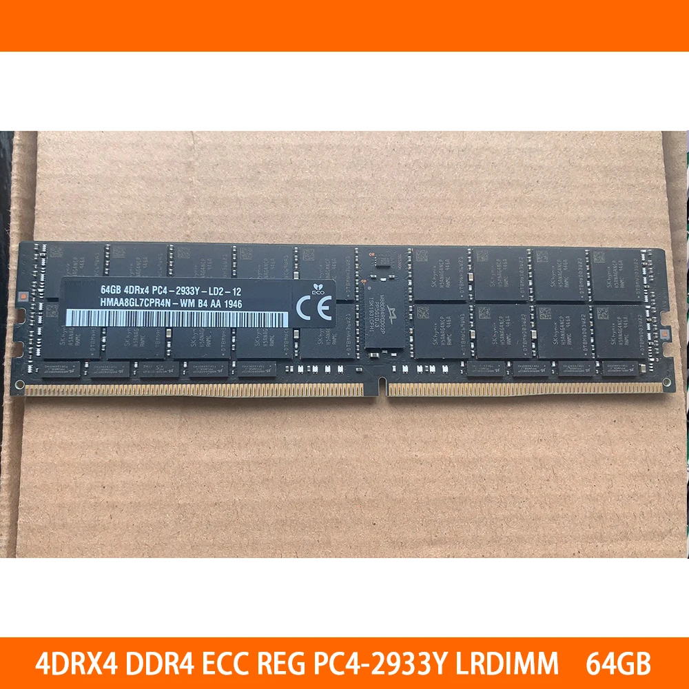 

For SK Hynix RAM 64GB 64G 4DRX4 DDR4 ECC REG PC4-2933Y LRDIMM Memory High Quality Fast Ship