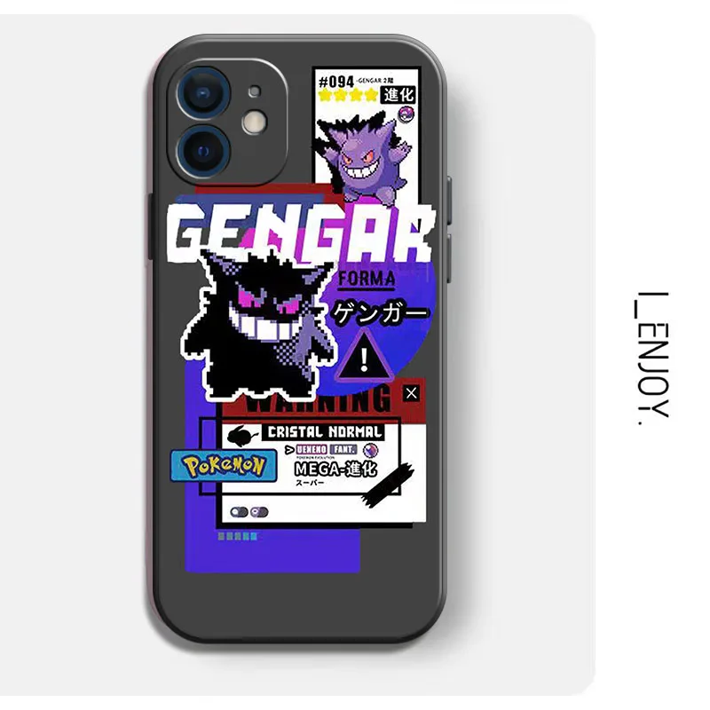 Чехол для телефона с покемоном Пикачу IPhone 13 12 Pro MAX 8 Plus XS XR Max 7 6S |