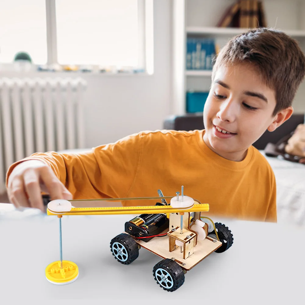 

Kids DIY Smart Sweeper Robot Toys Personality Especially Creative Added Interest Educational Science Teaching Aid Assemble Kit