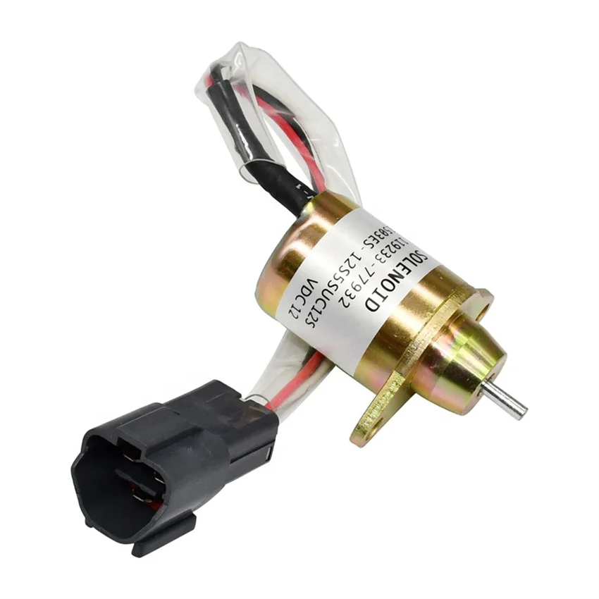 

12V Fuel Stop Solenoid 1503ES-12S5SUC12S for Yanmar Engine