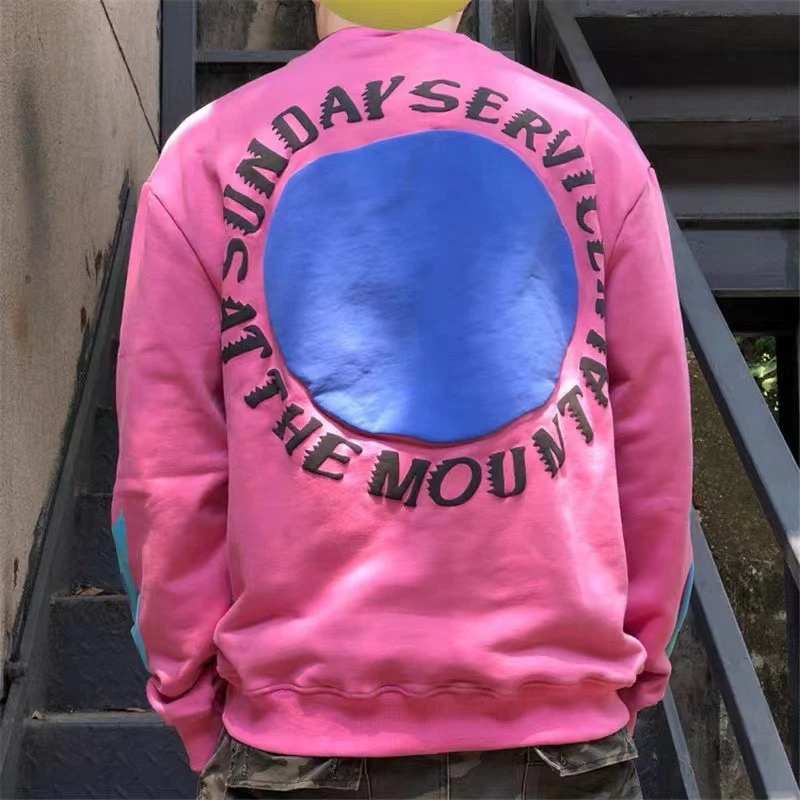 

Толстовка Kanye с изображением голоса Святого Духа для мужчин и женщин, утепленная толстовка с надписью «Иисус-король», для вокала, походов на воскресенье