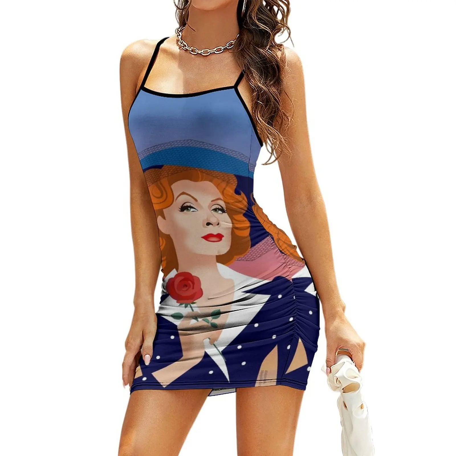 Miniver Sling Dress элегантное платье для женщин