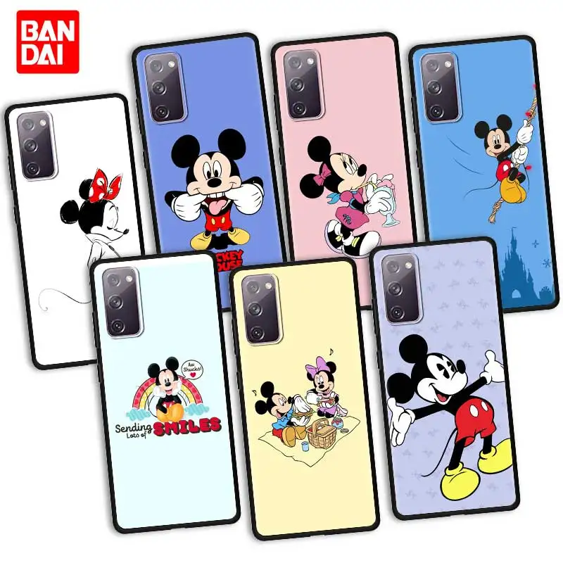 

Cover Case for Samsung Galaxy S20 FE S21 S10 S9 Plus Ultra 5G S20fe S21fe S20ultra Shell Bag Soft Luxury Mickey Mouse Funny